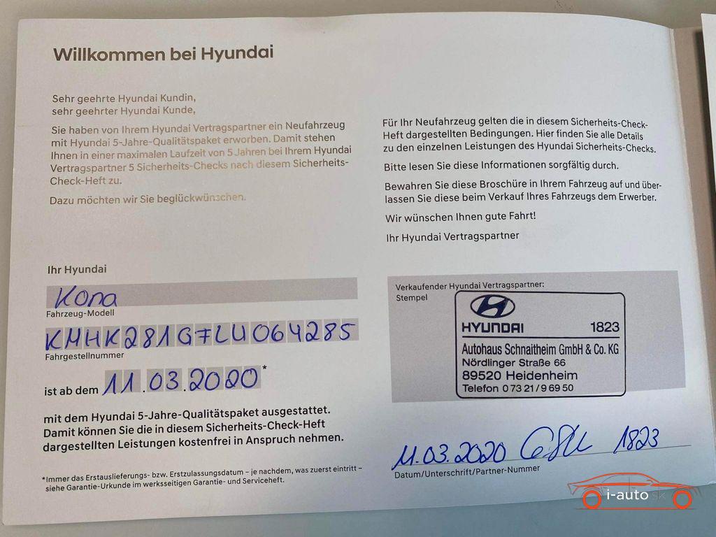 Hyundai Kona Elektro 64kWh za 20500€