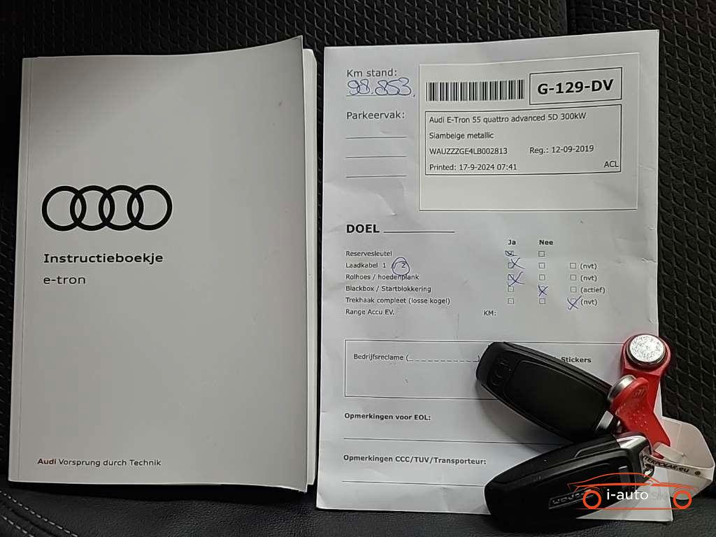 Audi e-tron 55 quattro advanced za 31500€